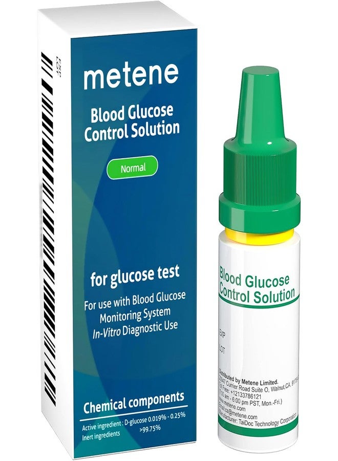 ميتين محلول التحكم ميتين TD-4116، المستوى 2، يُستخدم مع طقم مراقبة نسبة الجلوكوز في الدم ميتين TD-4116 - Image 1